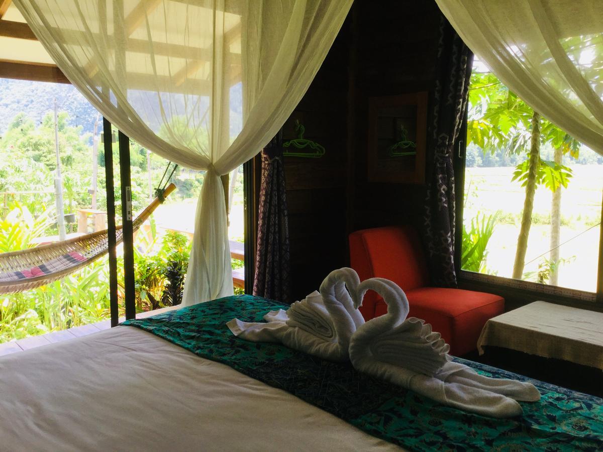Phoxay Ngam Resort Vang Vieng Exterior foto